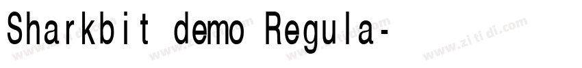 Sharkbit demo Regula字体转换
